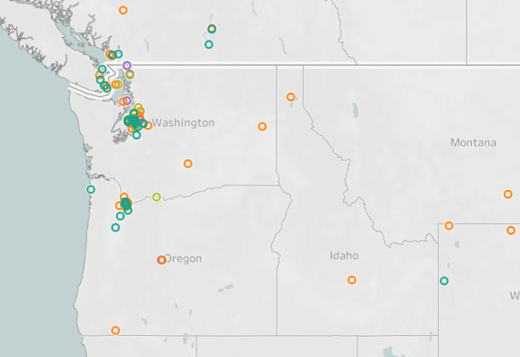 Living Building Map Shows on a map where you can get a Living Building certification.